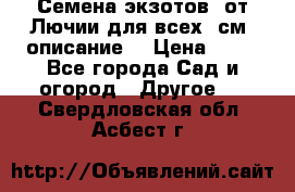 Семена экзотов  от Лючии для всех. см. описание. › Цена ­ 13 - Все города Сад и огород » Другое   . Свердловская обл.,Асбест г.